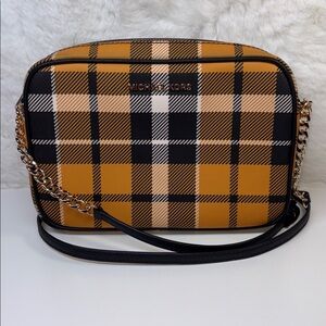 Michael Kors Plaid Crossbody Bag